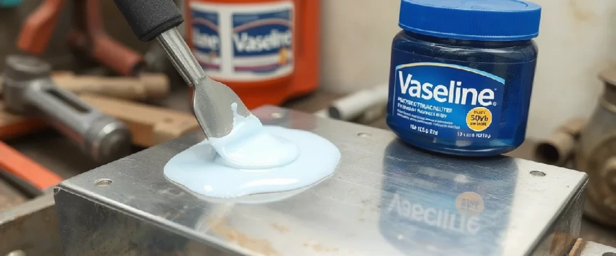 وازلین صنعتی برای محافظت از سطح فلزی در برابر رطوبت و زنگ زدگی