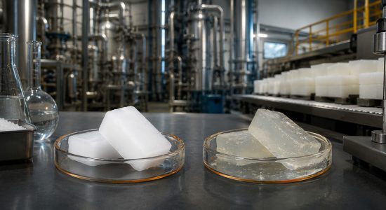 مقایسه پارافین ۱ درصد و ۳ درصد از نظر کیفیت، شفافیت و کاربردهای صنعتی